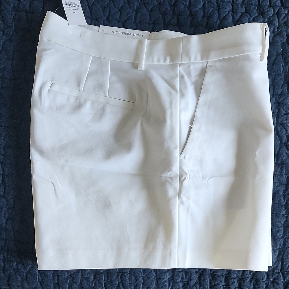 White Riviera Shorts